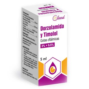 Dorzolamida y Timolol 5ml