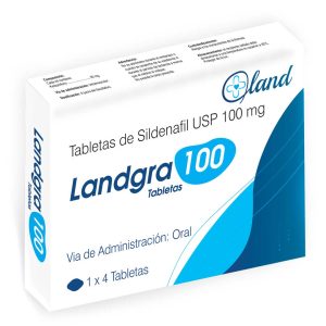 Landgra Caja x 4 tabletas 100 mg/tab