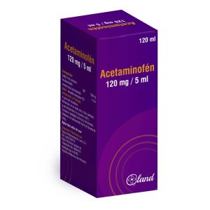 Acetaminofen 120 mg/5 ml
