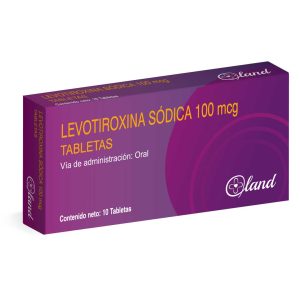 Levotiroxina sódica 100 mcg